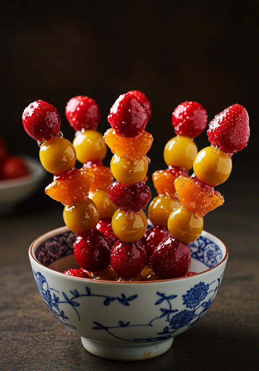 Tanghulu Fruit Skewers - tertiary view